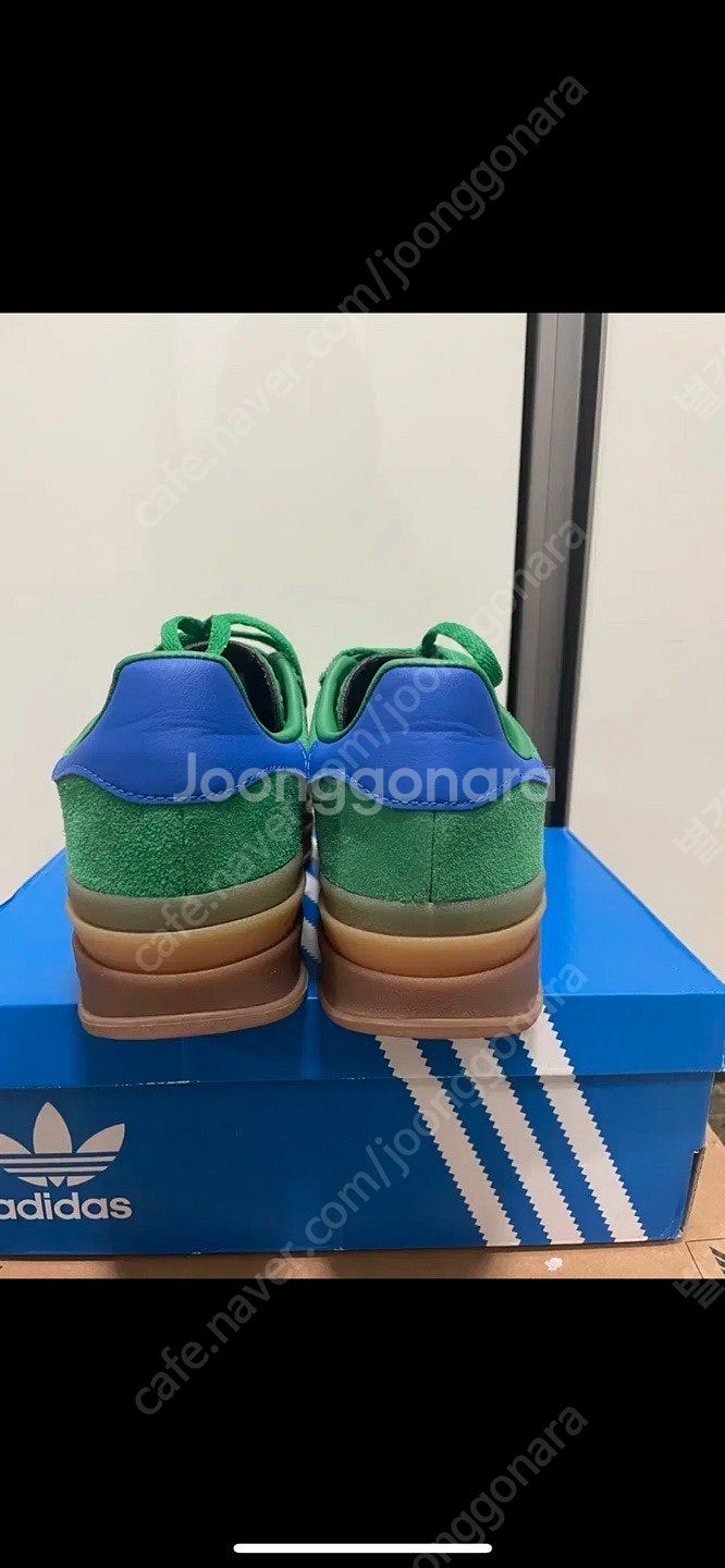 아디다스 가젤 볼드W 그린 240--4