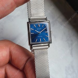 [정품] 롤렉스 여성용 프리시젼 스퀘어 블루 빈티지 여성용 (Rolex Precision Square Women's)