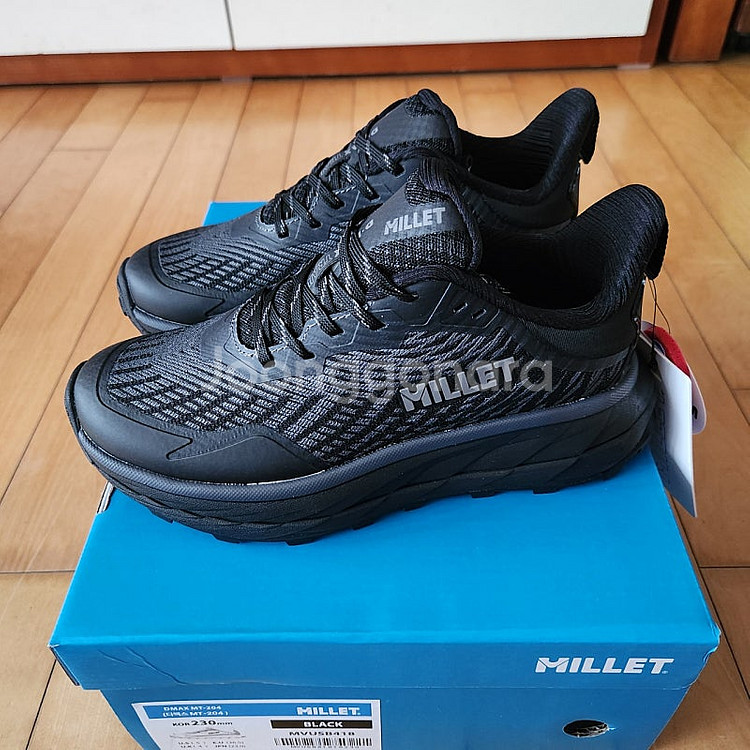 밀레 디맥스 MT-204 트레일 러닝화 230 블랙 박...--2