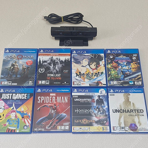 PS4 게임 9종 + 카메라 판매