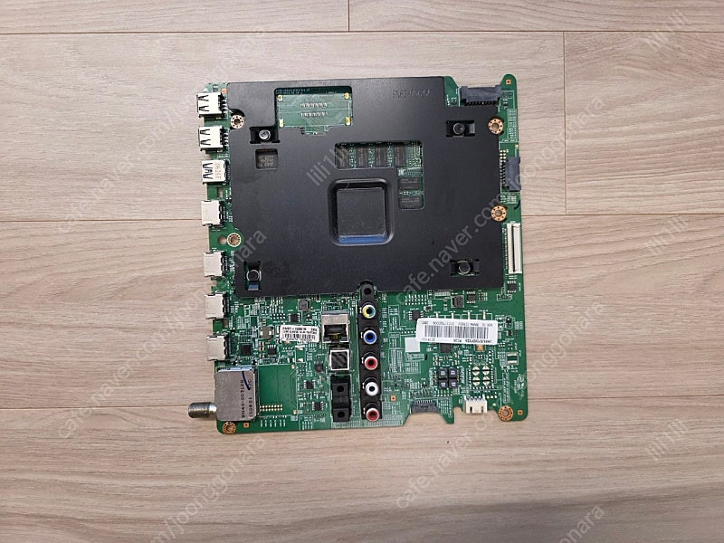 삼성 55인치 TV 부품(파워보드, 메인보드, 백라이트, 스피커, 적외선 리모컨 리시버) 이미지