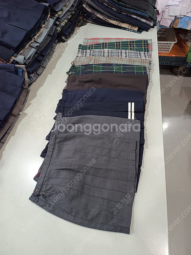중고 교복치마 사이즈62 10장 택포32000--0