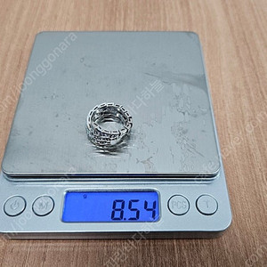 불가리st 세르펜티 바이퍼링 풀 파베 18K 올다이아반지