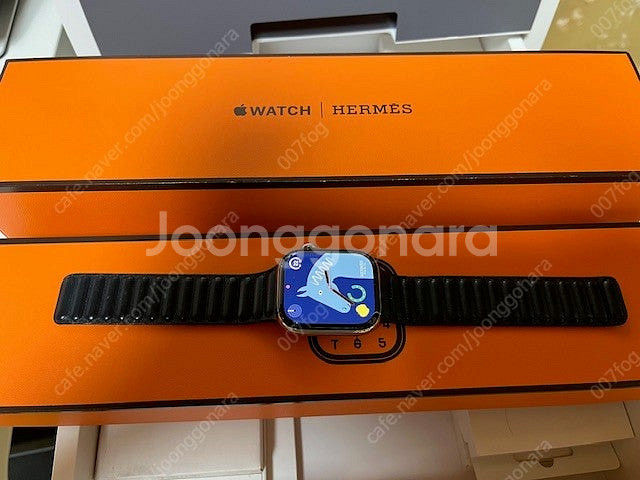 애플워치10 에르메스 42mm 실버--0