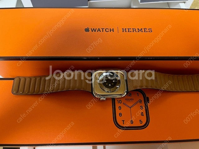 애플워치10 에르메스 42mm 실버--1