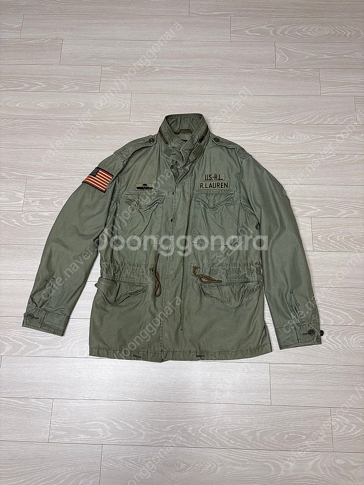 폴로랄프로렌 성조기 야상 m65 M사이즈--0