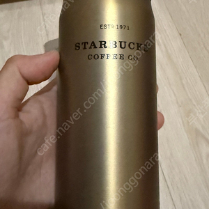 스타벅스 JNL 골드 헤리티지 보온병 텀블러 500ml