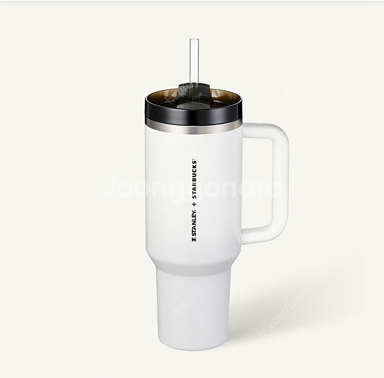 (정가)스타벅스 화이트 스탠리 켄처 텀블러 1183ml--0