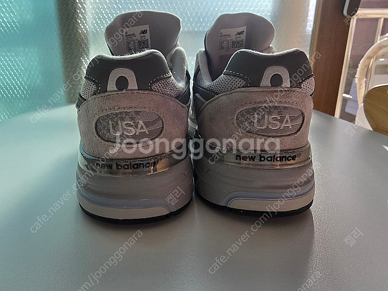 뉴발란스 992 메이드 인 USA 화이트 실버 M992...--4