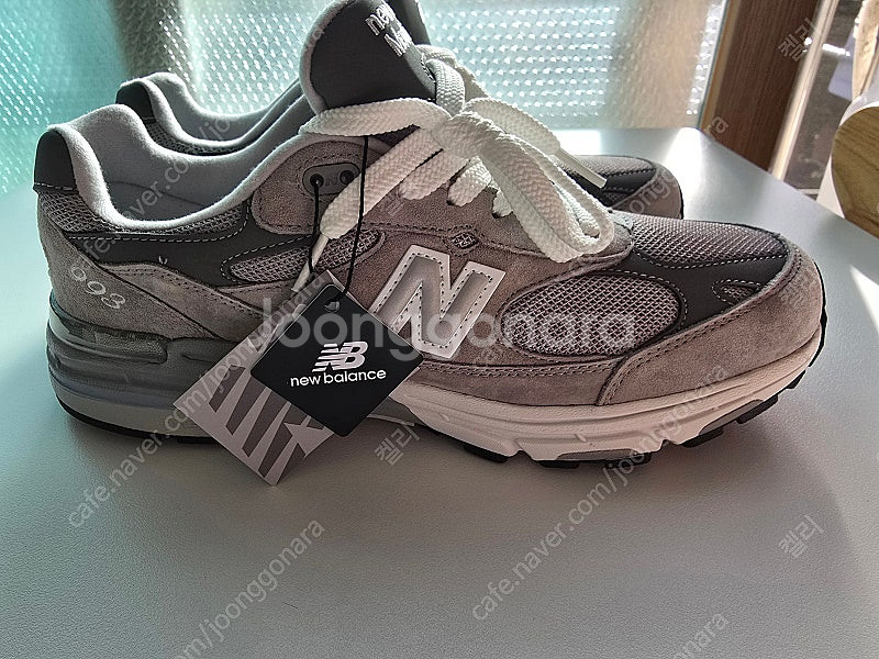 뉴발란스 992 메이드 인 USA 화이트 실버 M992...--5