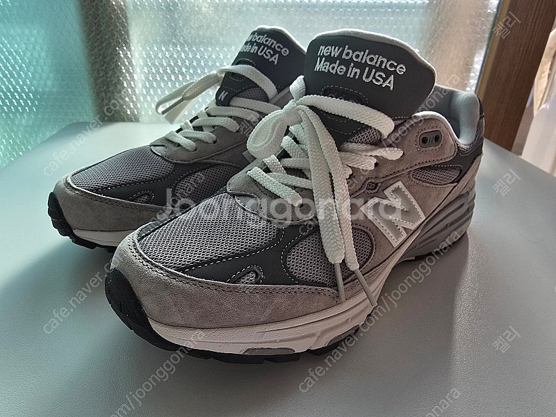 뉴발란스 992 메이드 인 USA 화이트 실버 M992...--7