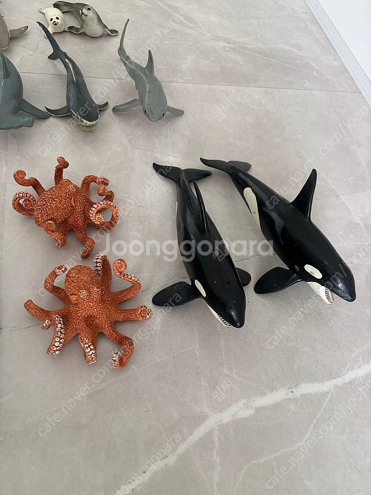 해양 생물 피규어 20종(슐라이히, 콜렉타, 파포)--1