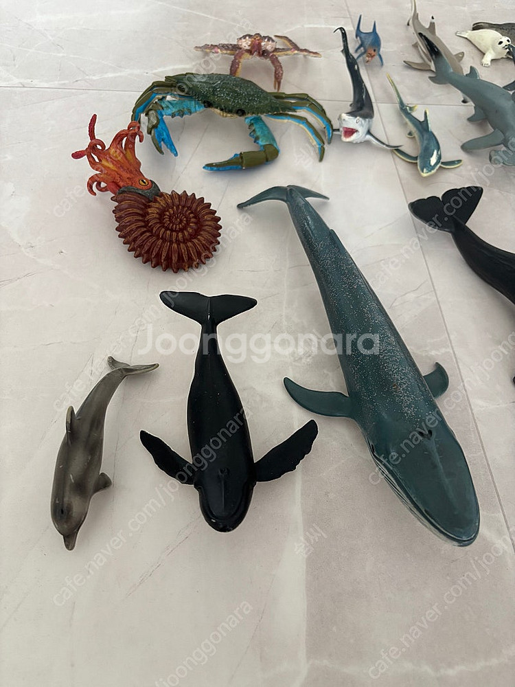 해양 생물 피규어 20종(슐라이히, 콜렉타, 파포)--2