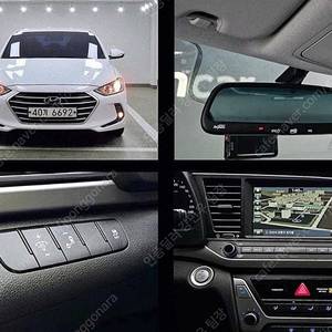 아반떼 중고 아반떼 AD 중고차 흰색 2018년식 13,516km 1.6 GDI 밸류 플러스 수원중고차