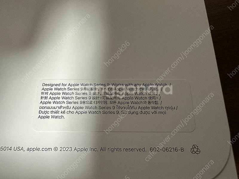(미개봉 정품) 애플워치 45mm 미드나이트 스포츠밴드--3