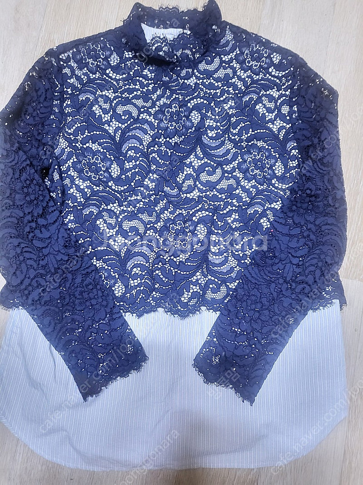 산드로 레이스 셔츠--0