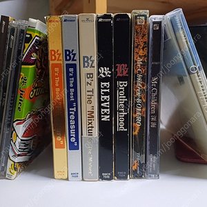 jpop 비즈(b`z) 미스치루(mr.children) 앨범팝니다.