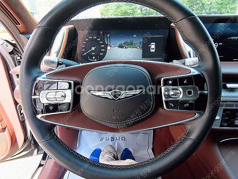제네시스 G90 중고 제네시스 중고 가격 검정색 202...--9