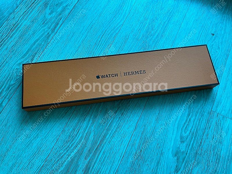 애플워치 42mm 에르메스 싱글투어 스트랩 -골드 색상--5