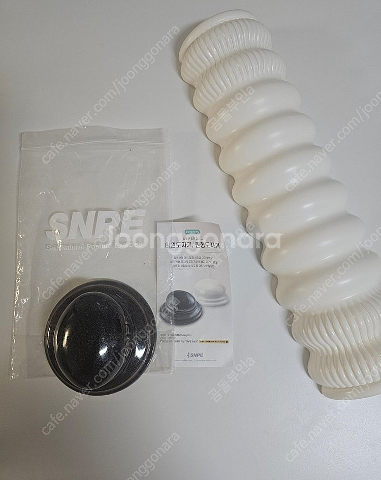 snpe 웨이브 베게 타원도자기 마사지--1