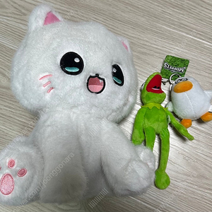 디즈니 머펫 개구리 커밋 오둥이 키링 코네코쨩 인형