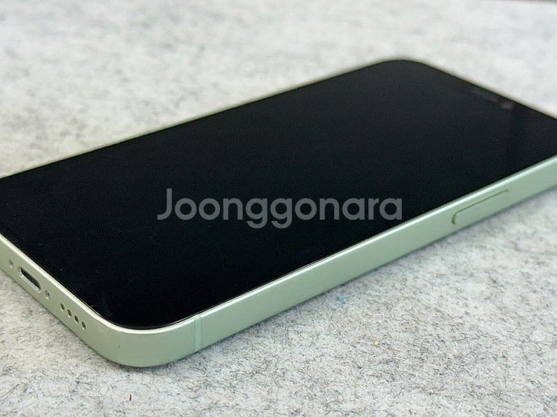 (자급제)아이폰12미니 그린 64G 미파손 깨끗한 가성...--6