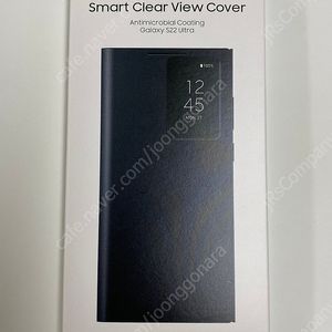 갤럭시 S22 울트라 스마트 뷰커버 새상품 블랙 판매합니다!