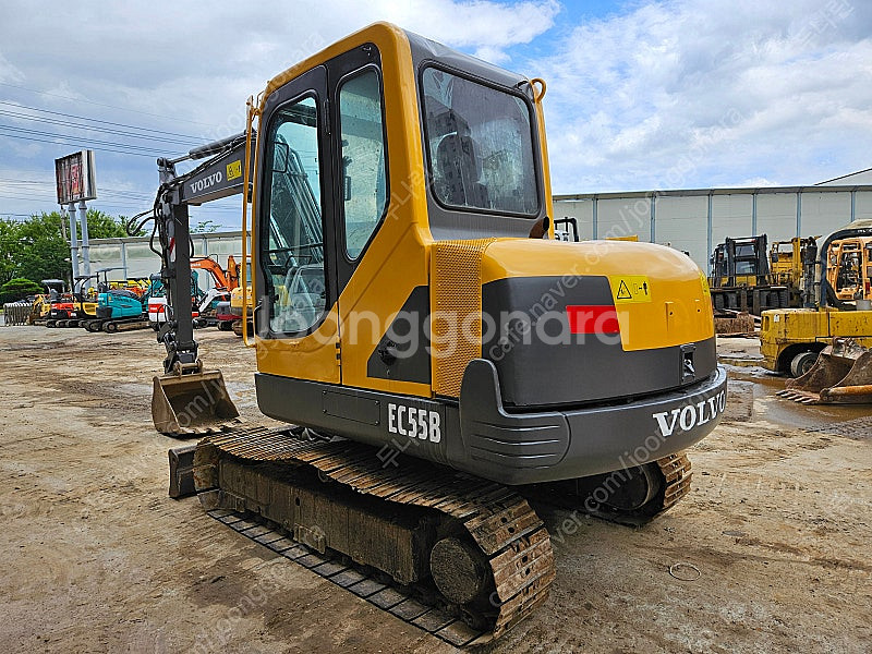 볼보 EC55 2006년식 농장용 02 중고굴삭기--4