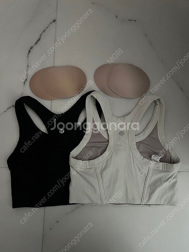 룰루레몬 브라탑 리브드 Nulu 요가 US4 일괄--0