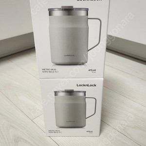 락앤락 메트로 머그 475ml 2개 미개봉 일괄 [머그컵, 머그잔]