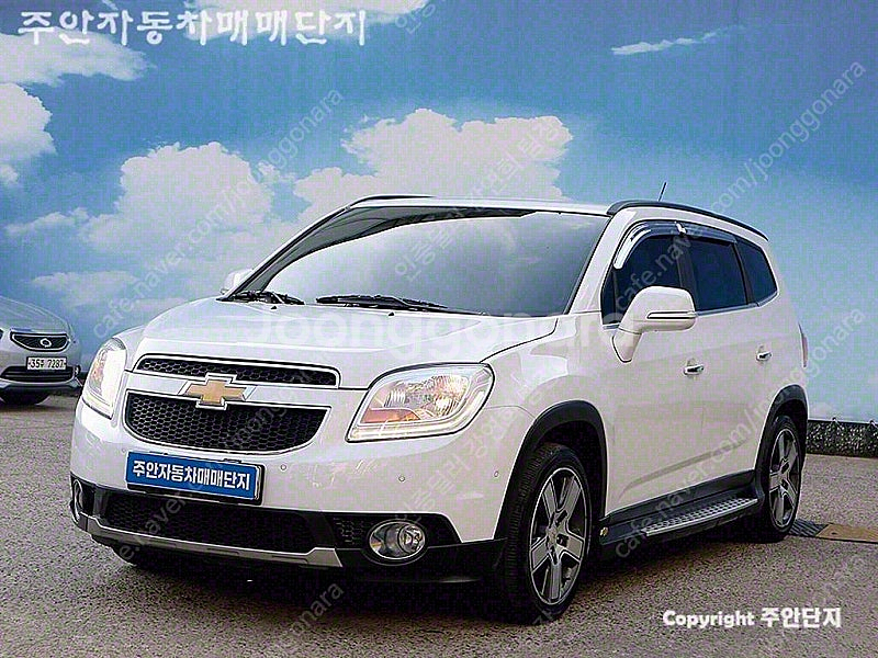 쉐보레 올란도 중고 올란도 중고차 쉐보레 중고 흰색 2017년식 1.6 디젤 LTZ 세이프티 중고차구매--3