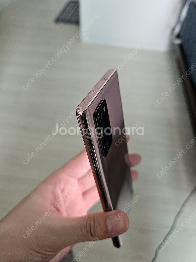 (개인)갤럭시노트20 256gb 브론즈--3