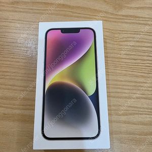 아이폰14스타라이트128gb 자급제미개봉판매합니다