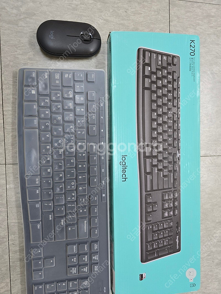 (급처) 로지텍 키보드 K270 키보드 커버 포함입니다...--0