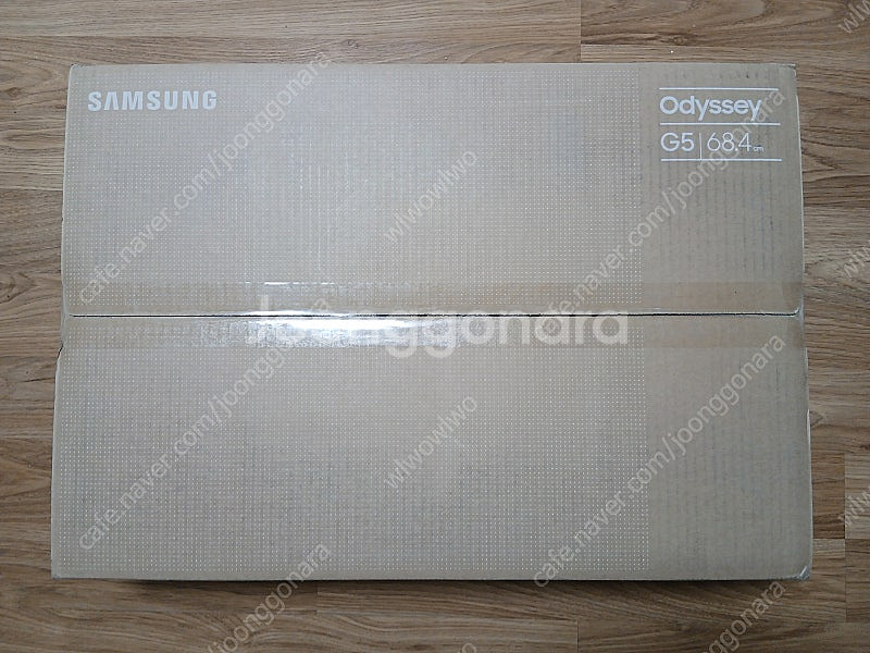 (미개봉) 삼성 오디세이 G5 27인치 모니터 S27D...--1