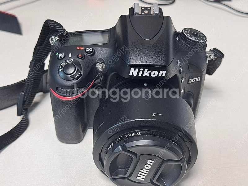 니콘 D610+f1.8 50mm 단렌즈+배터리팩 새로그...--0