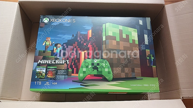 xbox one s 한정판 마인크래프트 에디션 1TB ...--0