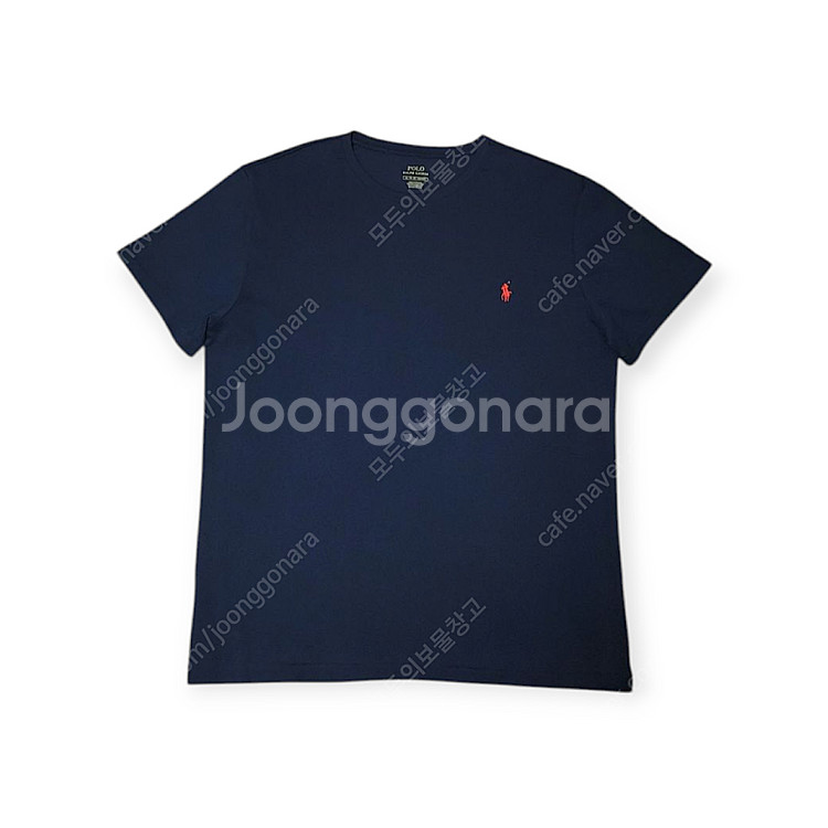 폴로랄프로렌 네이비 반팔 티셔츠 (XL) - 남녀공용--0