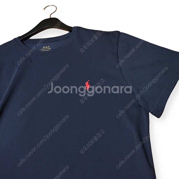 폴로랄프로렌 네이비 반팔 티셔츠 (XL) - 남녀공용--1