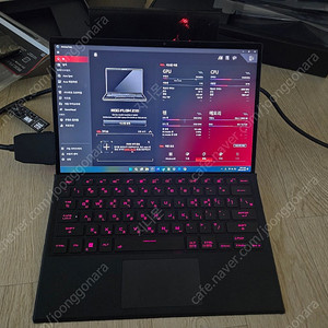 ASUSROGFLOWZ13노트북 GZ301ZE-LD165W +XG mobile3080 팝니다.