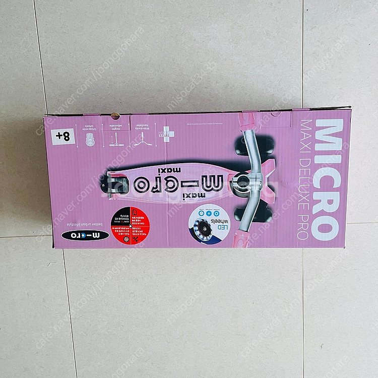 마이크로킥보드 맥시T 프로 디럭스 LED 미개봉 새제품...--1
