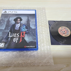 PS5 P의 거짓 초회판 (LP 코스터 포함)