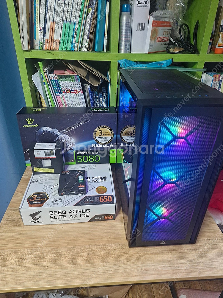 7800X3D RTX5080 조립PC팝니다.--4