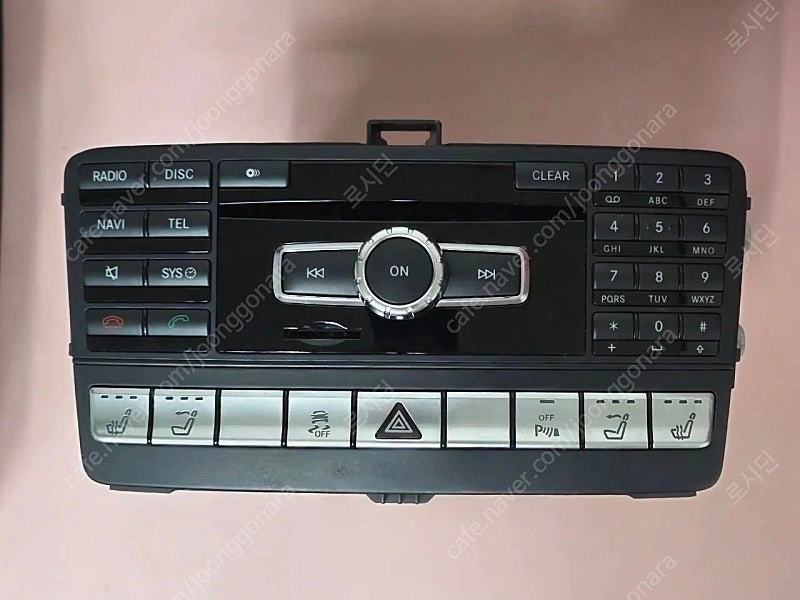 벤츠SLK r172 ntg 4.5 오디오헤드유닛 이미지