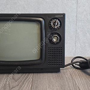 삼성 9인치 흑백 브라운관 골동품 TV BT-235KR