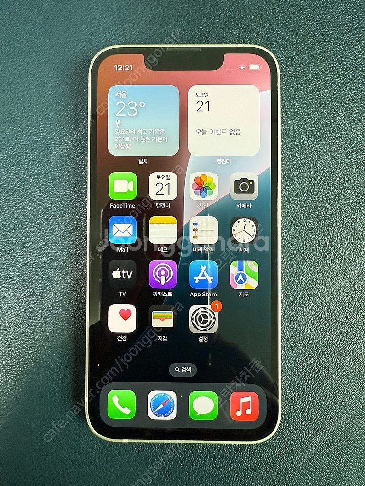 아이폰 13mini 256G 화이트 79%--0