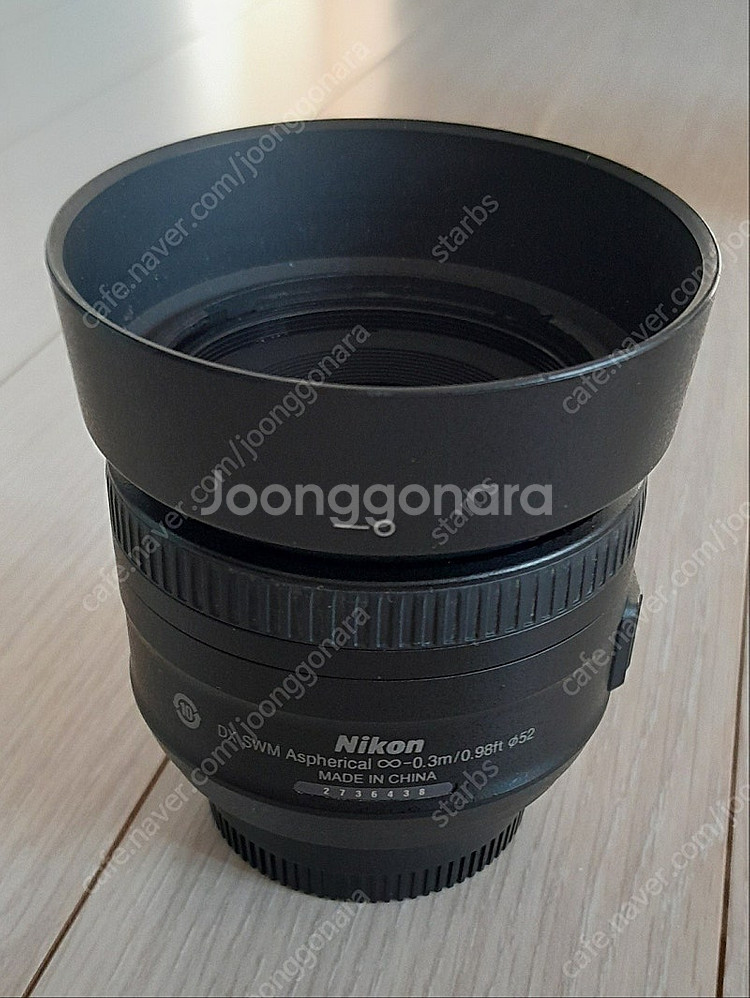 니콘 35mm 1:1.8G 렌즈 12만 팔아요 (니콘 ...--2