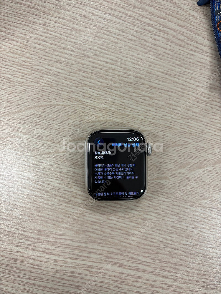 애플워치7 스테인레스 41mm 실버 밀레니즈 루프 세트...--0