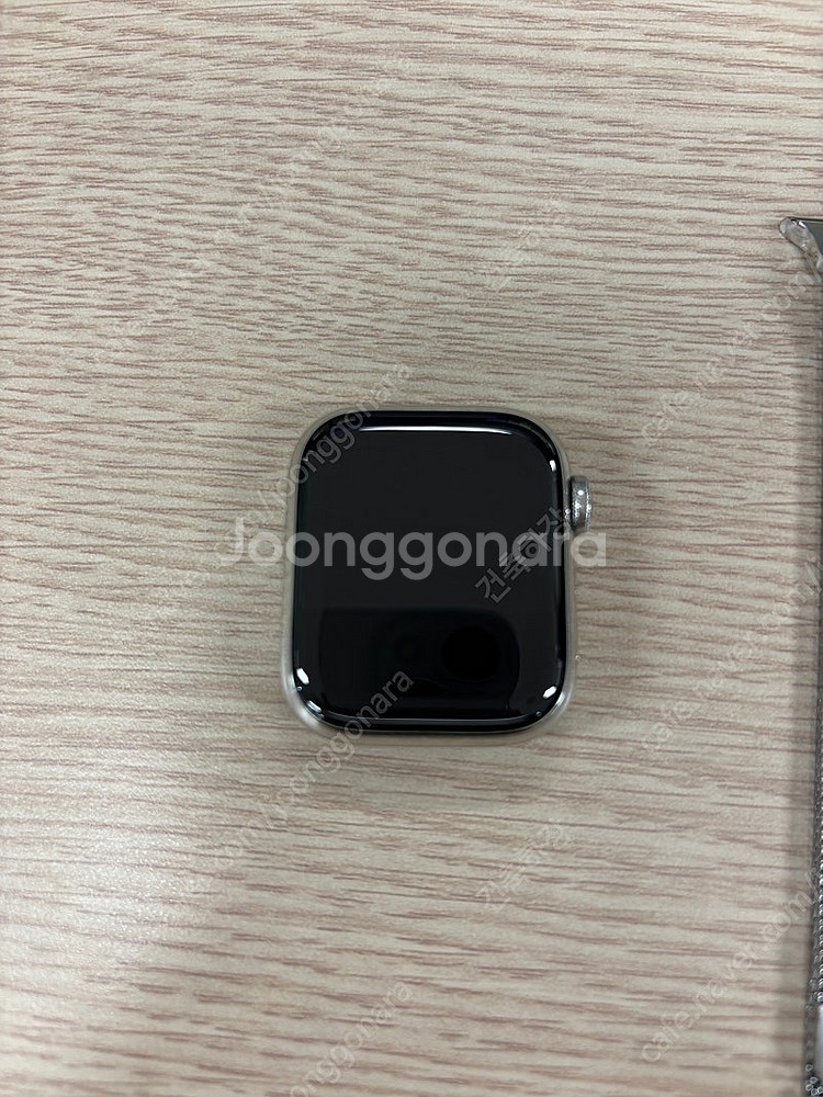 애플워치7 스테인레스 41mm 실버 밀레니즈 루프 세트...--2
