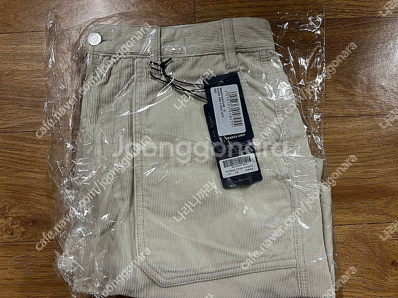 드레익스 23 SS 오트밀 코듀로이 퍼티그 반바지 32...--0
